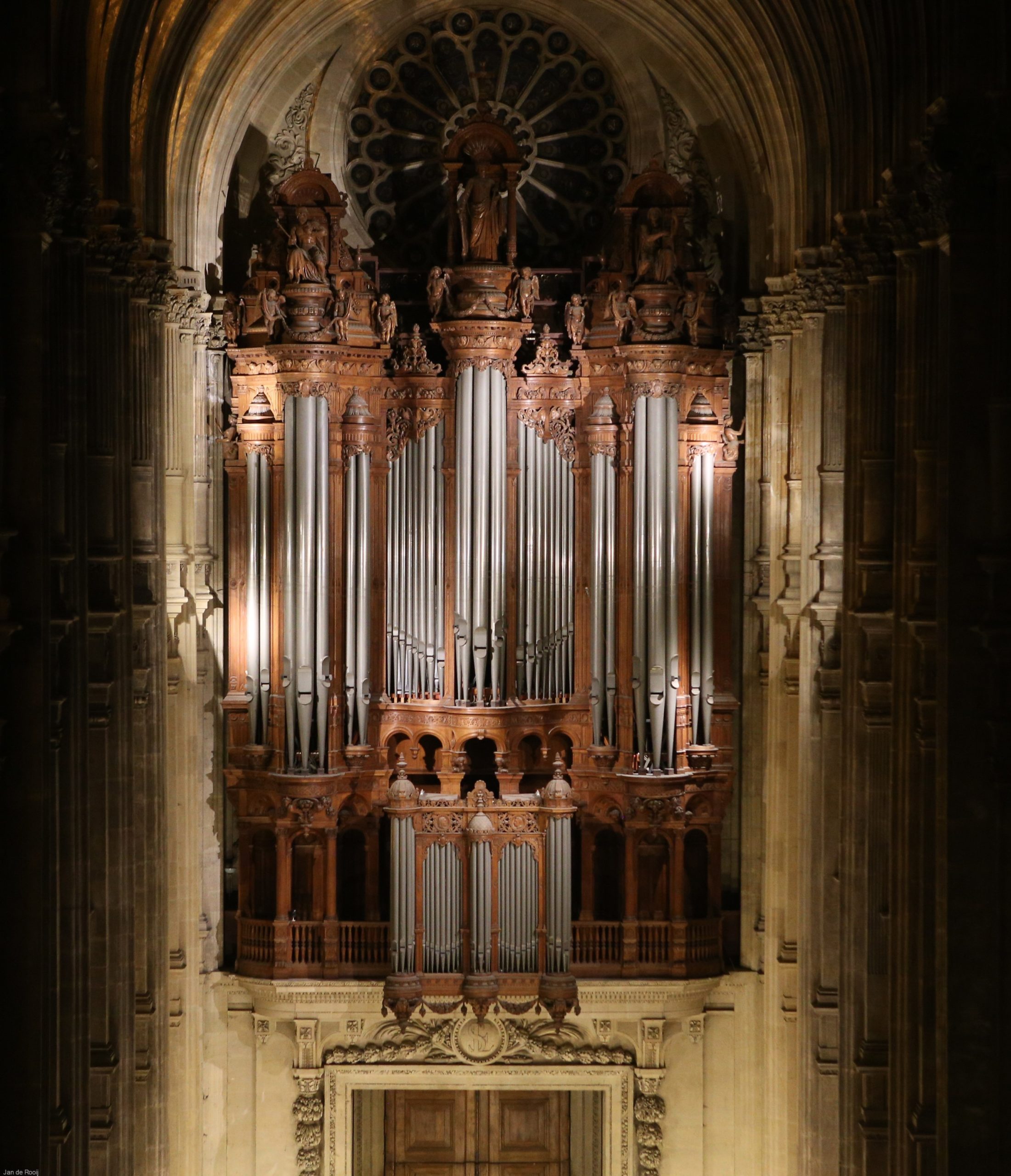 the organ - Abbaye de Sylvanès